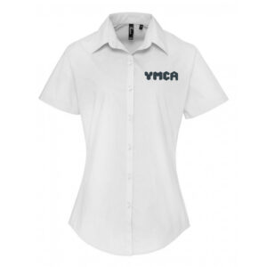 Womens Short Sleeved Shirt in White