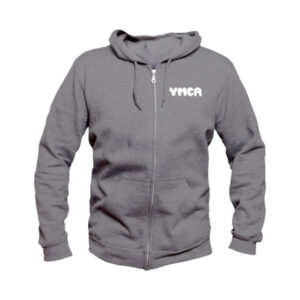 Graphite Heather Zip Up Hoodie