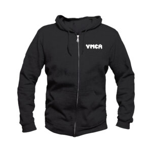 Black Zip Up Hoodie
