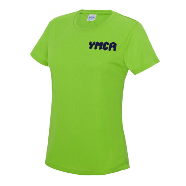 Womens Performance T Shirt in Green