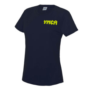 Womens Performance T Shirt in Navy