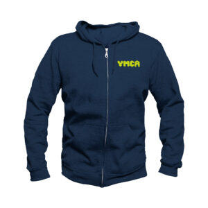 Navy Zip Up Hoodie