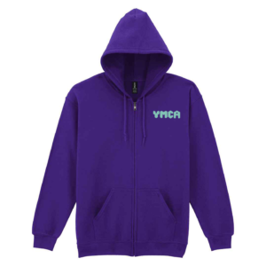 Purple Zip Up Hoodie (GD58)