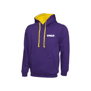 Purple Uneek Contrast Hoodie