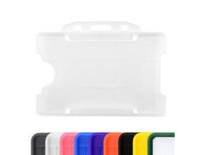 10x Plastic Lanyard Card Holder