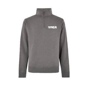 Grey Quarter Zip Sweatshirt